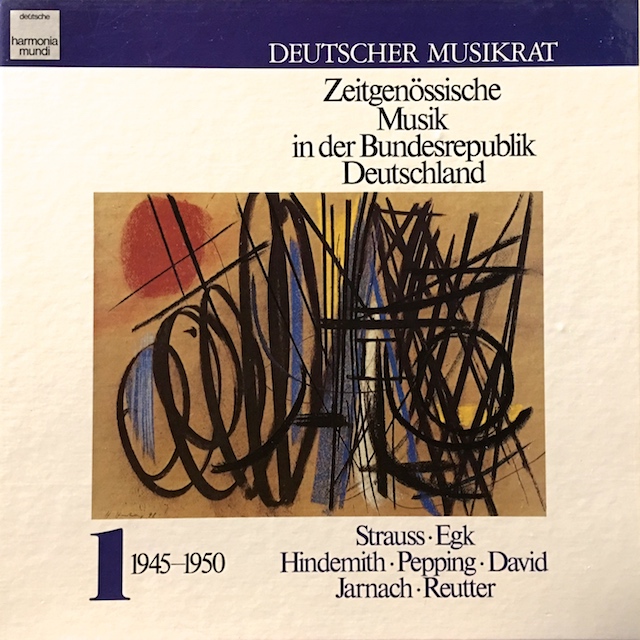 独HMの「ドイツ音楽庁監修　ドイツ連邦共和国の現代音楽1945?1980」全10集揃い　M1701　LP レコード