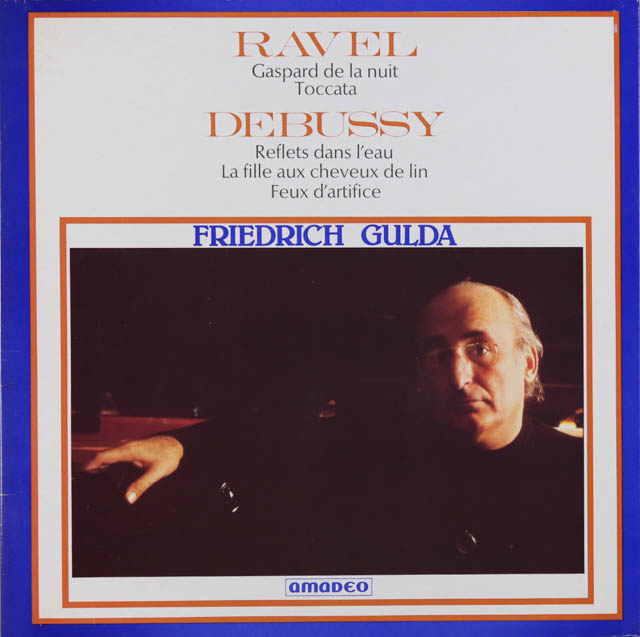 グルダのラヴェル/「夜のガスパール」ほか　仏amadeo　3608　LP レコード