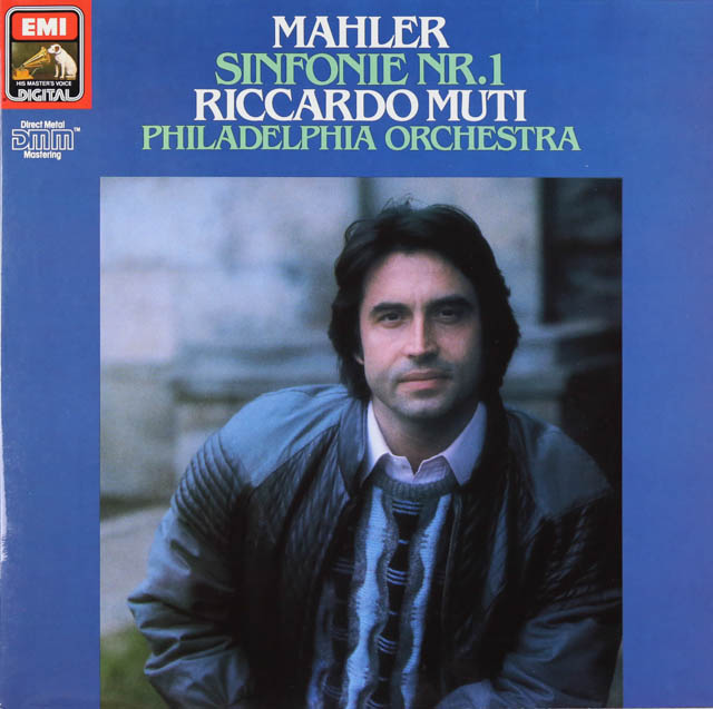 ムーティのマーラー/交響曲第1番「巨人」　独EMI　3608　LP レコード