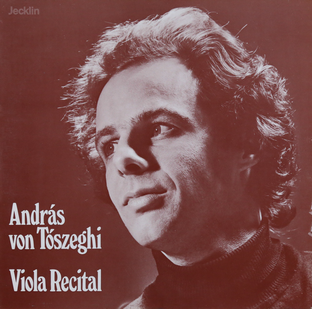トーセギのヴィオラリサイタル　スイスJecklin　2734　LP レコード