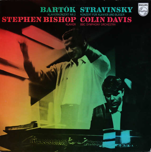 ビショップ&デイヴィスのバルトーク/ピアノ協奏曲第2番ほか　蘭PHILIPS　3289　LP レコード