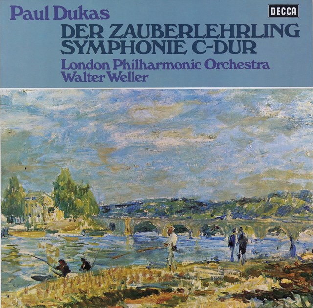 ウェラーのデュカス/魔法使いの弟子ほか　独DECCA　3536　LP レコード