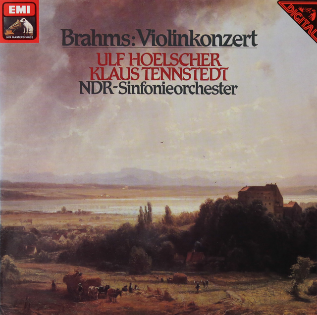 ウルフ・ヘルシャー、テンシュテットのブラームス/ヴァイオリン協奏曲　独EMI　3536　LP レコード