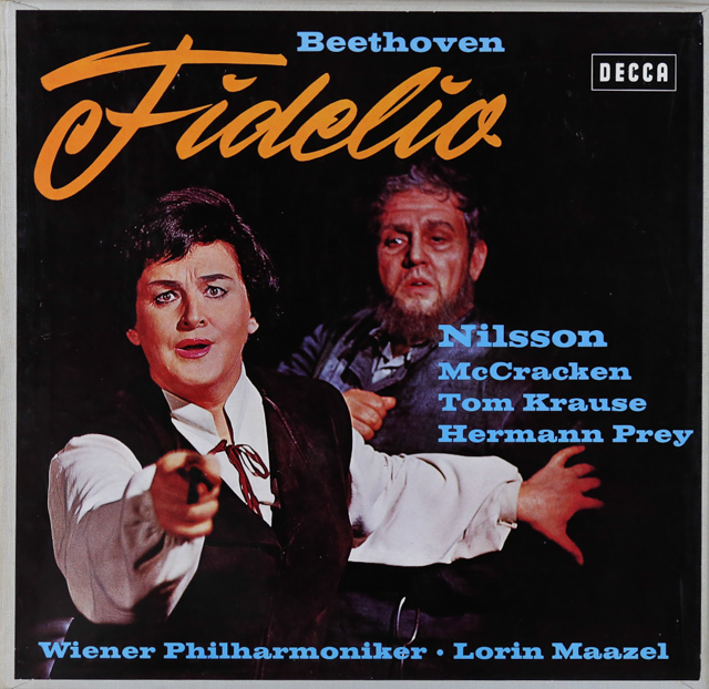 マゼールのベートーヴェン/「フィデリオ」　独DECCA　3538　LP レコード