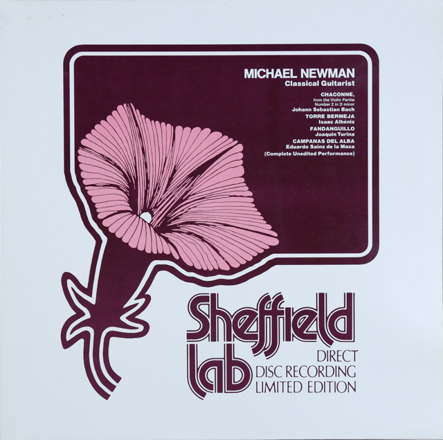 ダイレクトカット！ニューマンのバッハ/「シャコンヌ」ほか　米Sheffield　2743　LP レコード