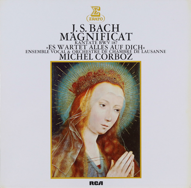コルボのバッハ/マニフィカトほか　独ERATO　3538　LP レコード