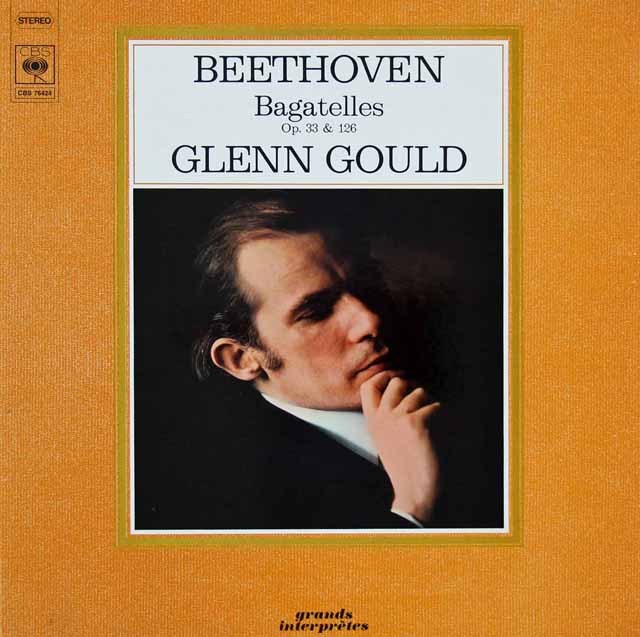 グールドのベートーヴェン/7つのバガテル&6つのバガテル　仏CBS　3297　LP レコード