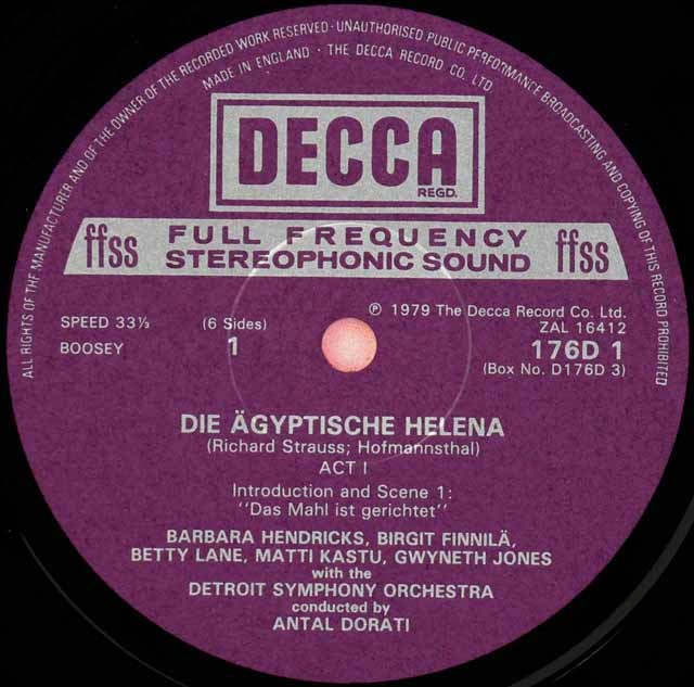 インド音楽 LPレコード 3枚セット LP レコード ジョーンズ、ドラティのR.シュトラウス/歌劇