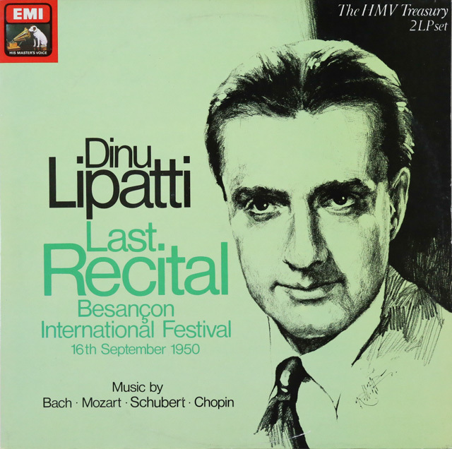 リパッティの「最後の演奏会」　英EMI　2749　LP レコード