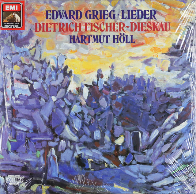 【未開封】　フィッシャー=ディースカウ、ホルのグリーグ/歌曲集　独EMI　3607　LP レコード