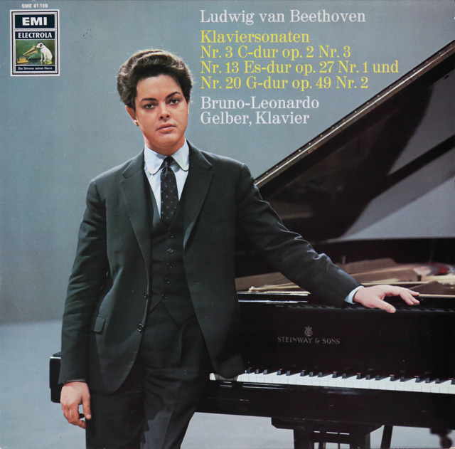 LP レコード ゲルバーのベートーヴェン/ピアノソナタ第3、13、20番 独