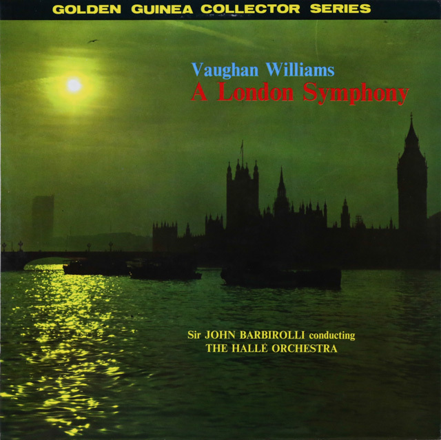 バルビローリのヴォーン・ウィリアムズ/ロンドン交響曲　英PYE　3616　LP レコード