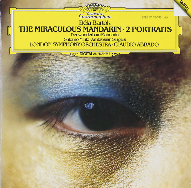 アバドのバルトーク/「中国の不思議な役人」ほか　独DGG　3616　LP レコード