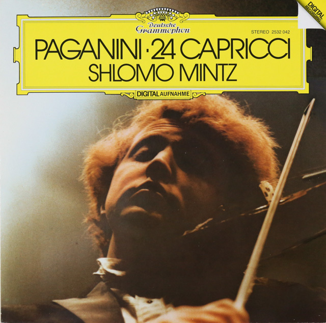 ミンツのパガニーニ/24の奇想曲　独DGG　3616　LP レコード