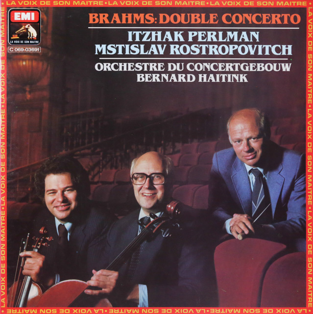 LP レコード パールマン、ロストロポーヴィチ＆ハイティンクの