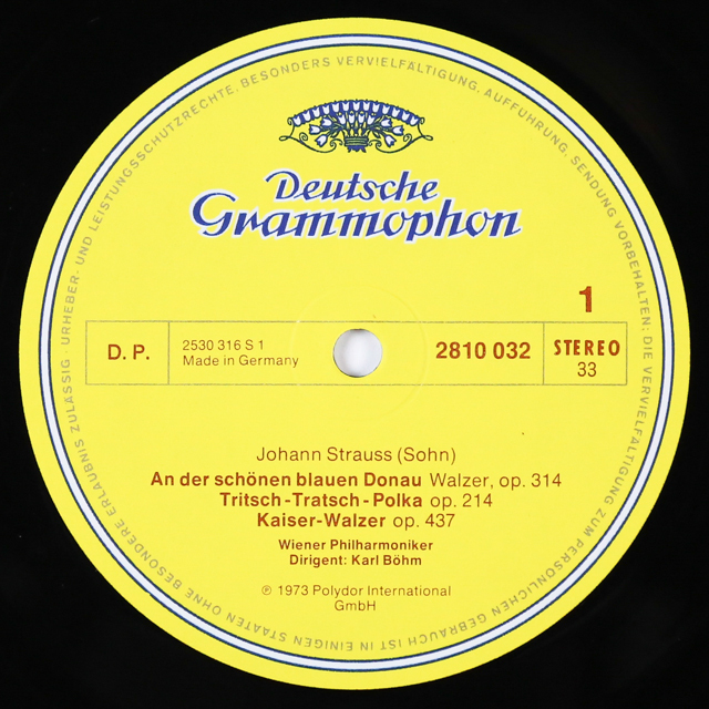 LP レコード 【直筆サイン入り】ベームのシュトラウス名演集 