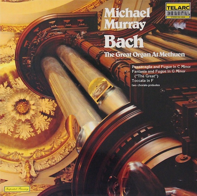 マーレイのバッハ/「大フーガ」ほか　独TELARC　2816　LP レコード