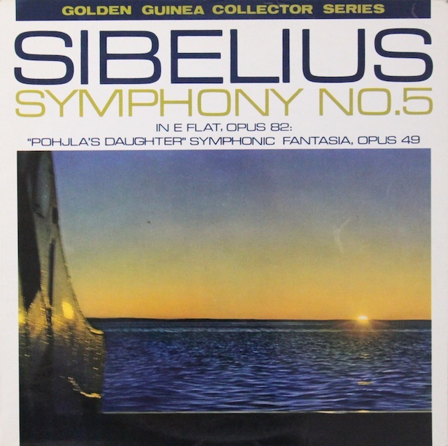 バルビローリのシベリウス/交響曲第5番　英PYE　2816　LP レコード