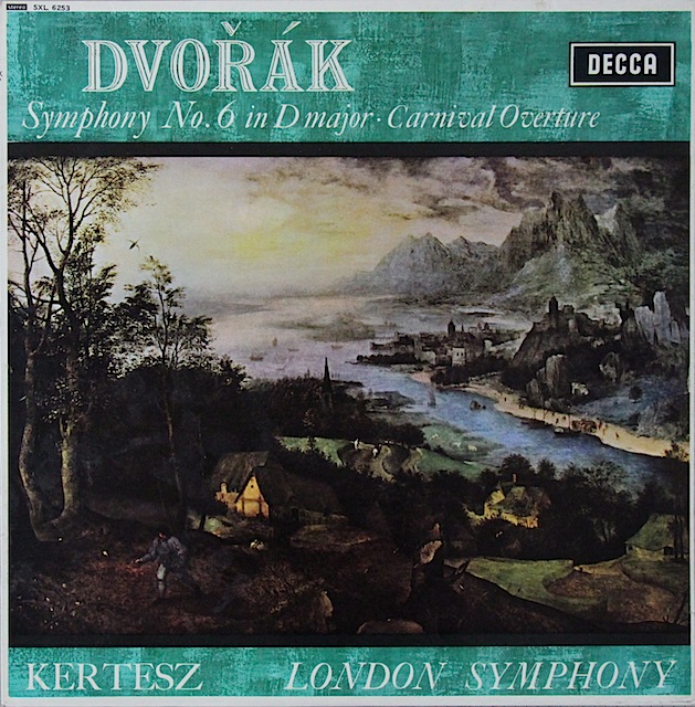 ケルテスのドヴォルザーク/交響曲第6番ほか　英DECCA　2818　LP レコード