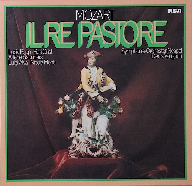 グリスト&ポップらのモーツァルト/「羊飼いの王様」　独RCA　2820　LP レコード