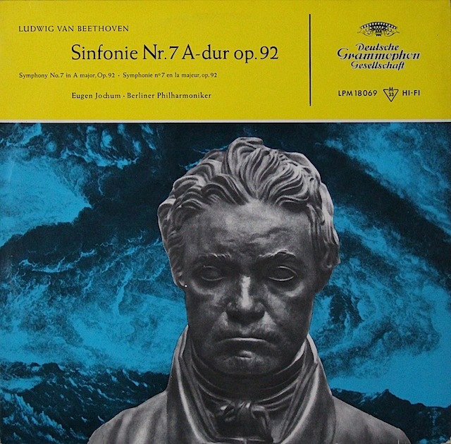 ヨッフムのベートーヴェン/交響曲第7番　独DGG　2820　LP レコード