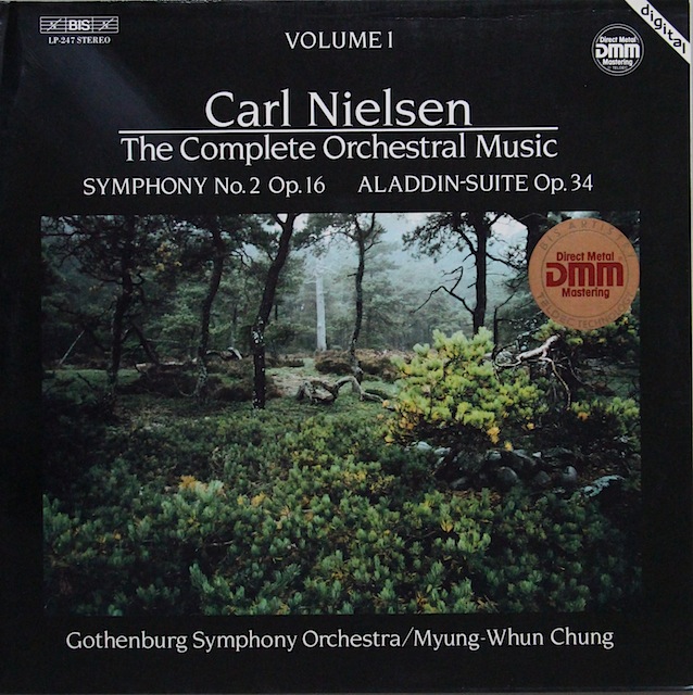 チョンのニールセン/交響曲第2番ほか　独BIS　3521　LP レコード