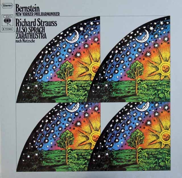 LP レコード バーンスタインのR.シュトラウス/「ツァラトゥストラは