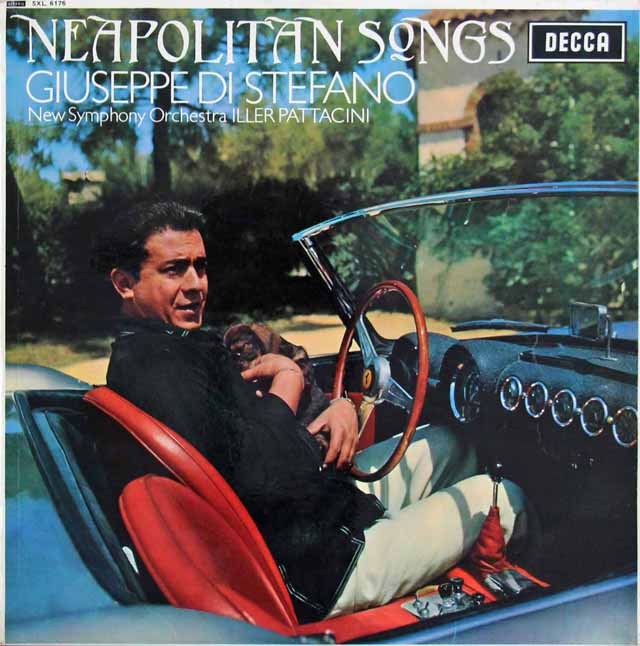 ステファノのナポリ民謡　英DECCA　2907　LP レコード
