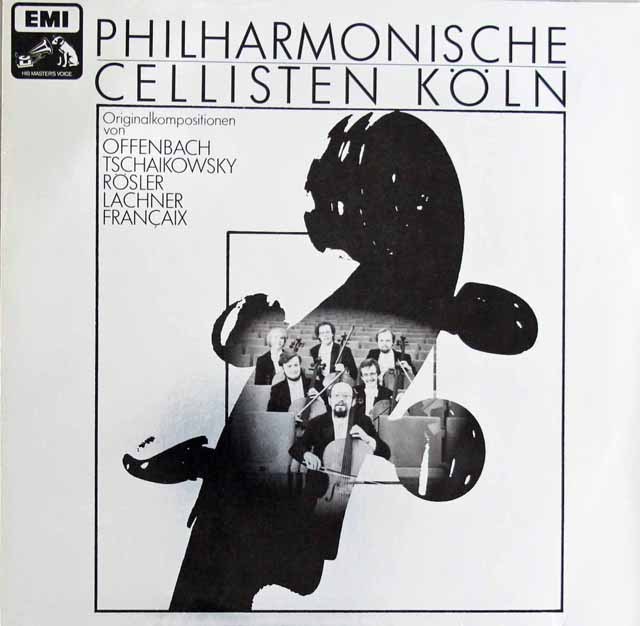 フィルハーモニッシェ・チェリステン・ケルンのチェロ作品集　独EMI　2913　LP レコード