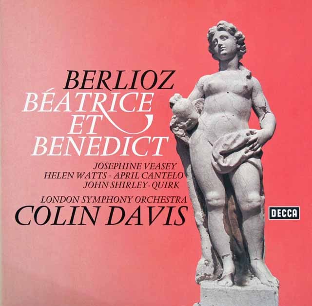 デイヴィスのベルリオーズ/「ベアトリスとベネディクト」　独DECCA　3283　LP レコード