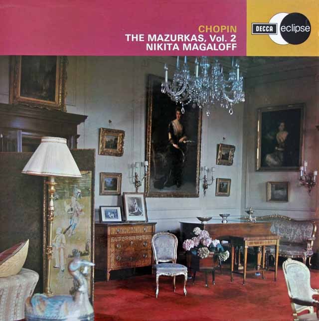マガロフのショパン/マズルカ集（2）　英DECCA　3629　LP レコード
