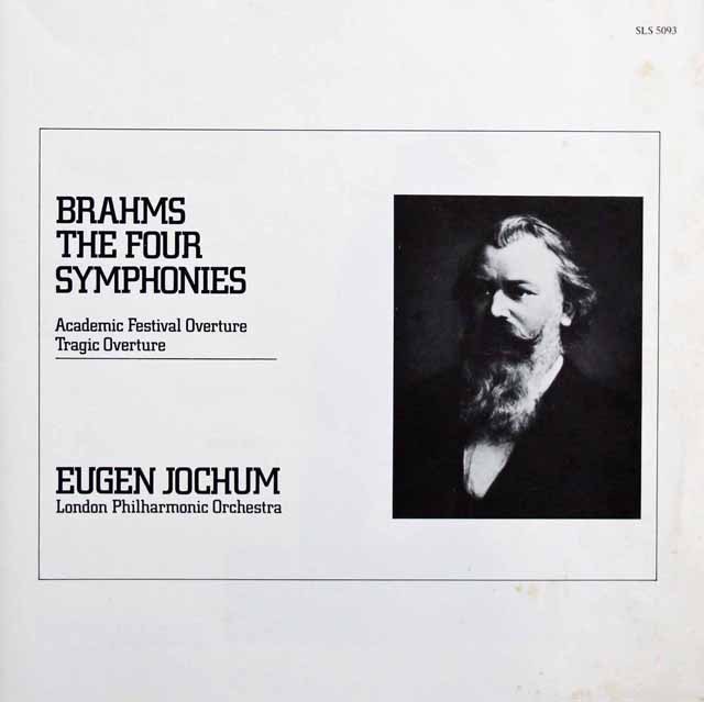 LP レコード ヨッフムのブラームス/交響曲全集 英EMI 2925