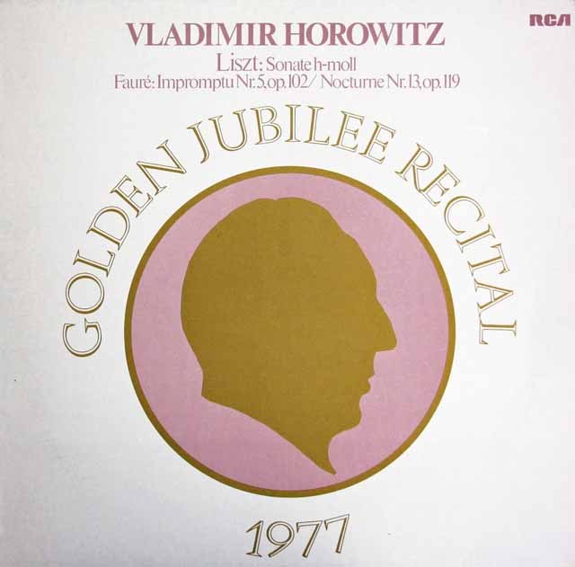 ホロヴィッツ・デビュー50周年記念コンサート1977　独RCA　3634　LP レコード