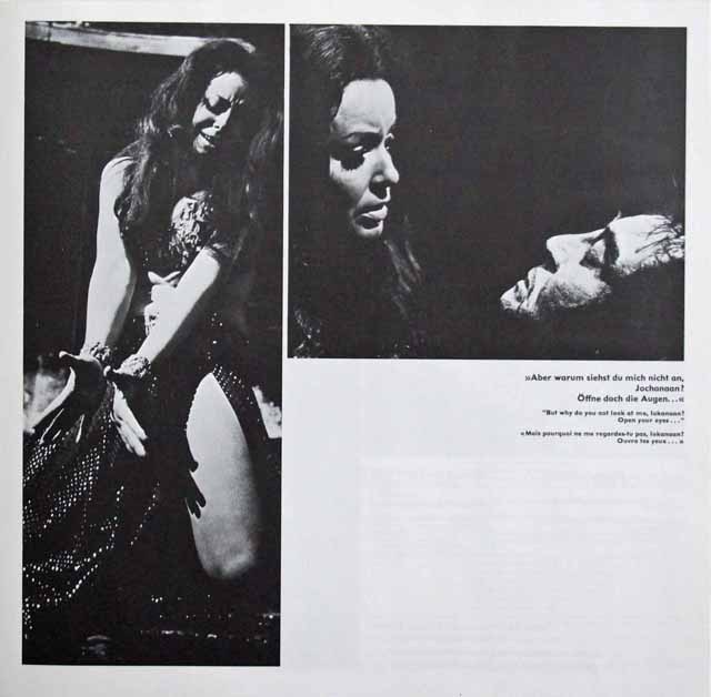 ベームのR.シュトラウス/「サロメ」全曲 独DGG 2938 LP レコード