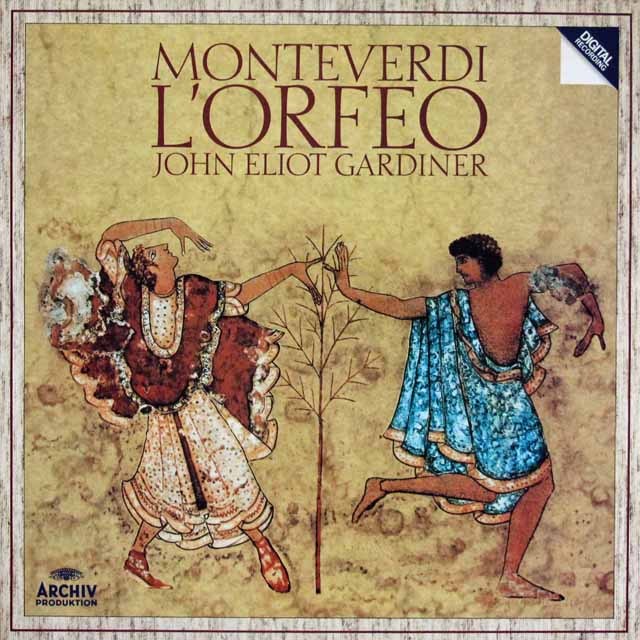 ガーディナーのモンテヴェルディ/「オルフェオ」全曲　 独ARCHIV　2943　LP レコード