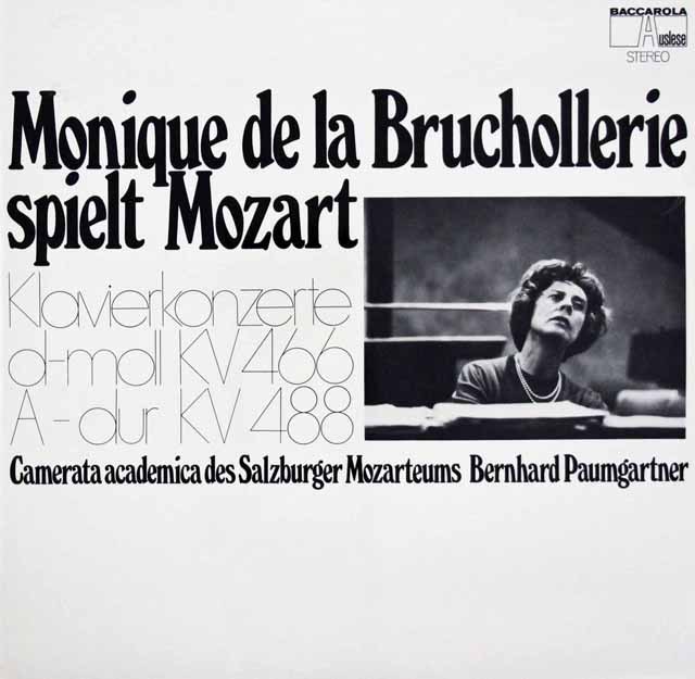 ブリュショルリ&パウムガルトナーのモーツァルト/ピアノ協奏曲第20&23番　 独BACCAROLA　2944　LP レコード