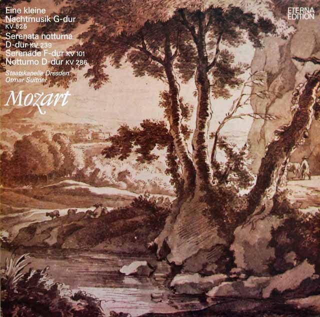 スウィトナーのモーツァルト/「アイネ・クライネ・ナハトムジーク」ほか　 独ETERNA　3637　LP レコード