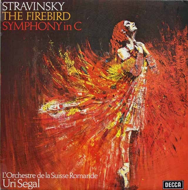 【オリジナル盤】　セガルのストラヴィンスキー/「火の鳥」組曲ほか　英DECCA　3638　LP レコード