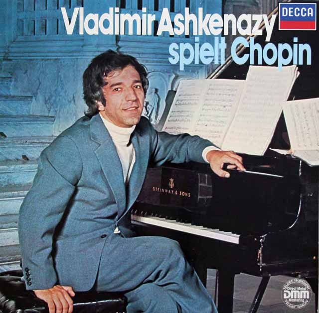 アシュケナージのショパン/ピアノ作品集　 独DECCA　2945　LP レコード