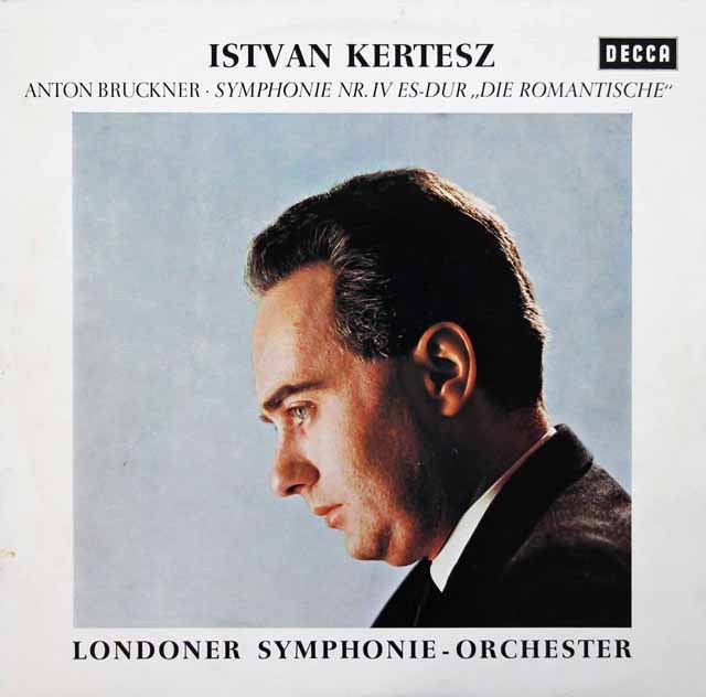 ケルテスのブルックナー/交響曲第4番「ロマンティック」 　 独DECCA　3638　LP レコード