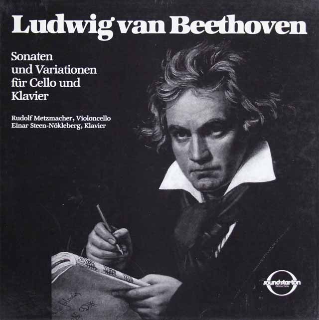メッツマッハー、ステーン=ノックレベルグのベートーヴェン/チェロソナタ全曲　独sound starton　3639　LP レコード