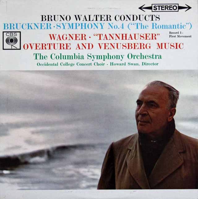 LP レコード ワルターのブルックナー/交響曲第4番「ロマンティック