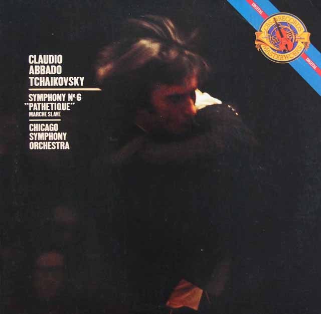 アバドのチャイコフスキー/交響曲第6番「悲愴」　  米CBS　3002　LP レコード