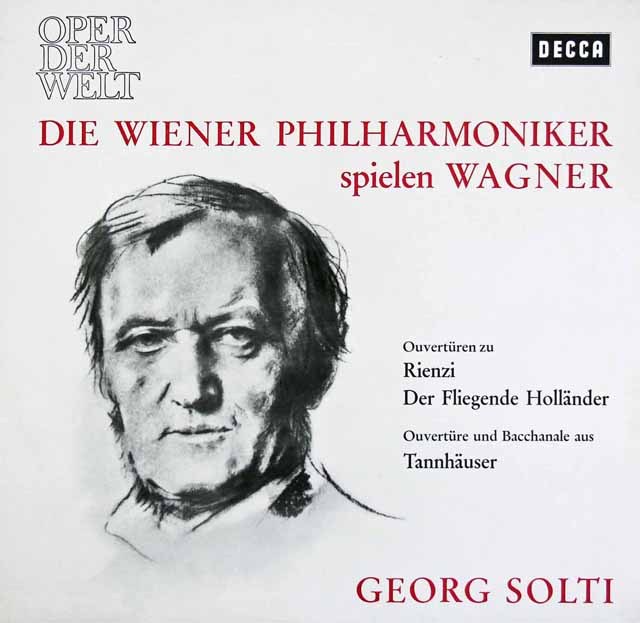LP レコード ショルティ&ウィーン・フィルのワーグナー/管弦楽曲集 独