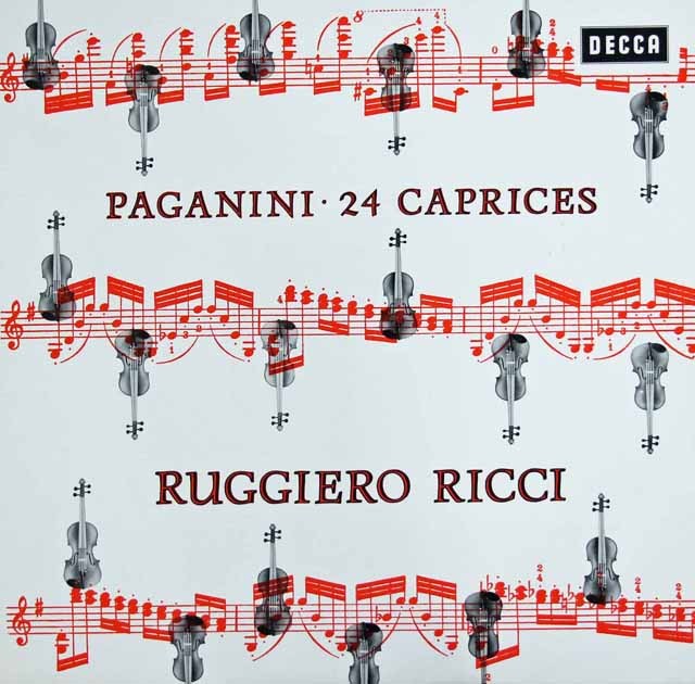 LP レコード リッチのパガニーニ/24のカプリス 独DECCA 3011