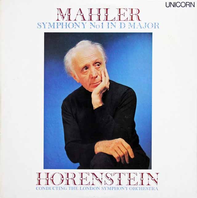 ホーレンシュタインのマーラー/交響曲第1番　英UNICORN　3015　LP レコード