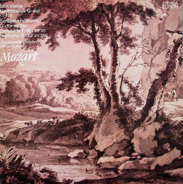 スウィトナーのモーツァルト/「アイネ・クライネ・ナハトムジーク」ほか　独ETERNA　3719　LP レコード