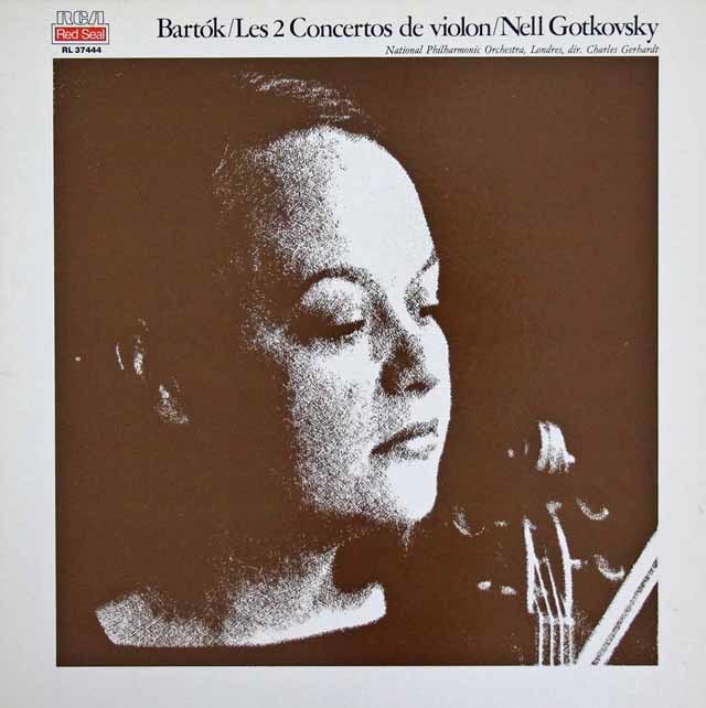 ゴトフスキーのバルトーク/ヴァイオリン協奏曲第1番、第2番　仏RCA　3897　LP レコード