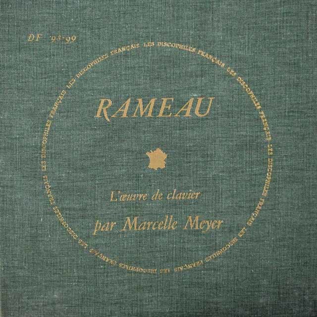 メイエルのラモー/クラヴサン曲集　仏LES DISCOPHILES FRANCAIS　3042　LP レコード