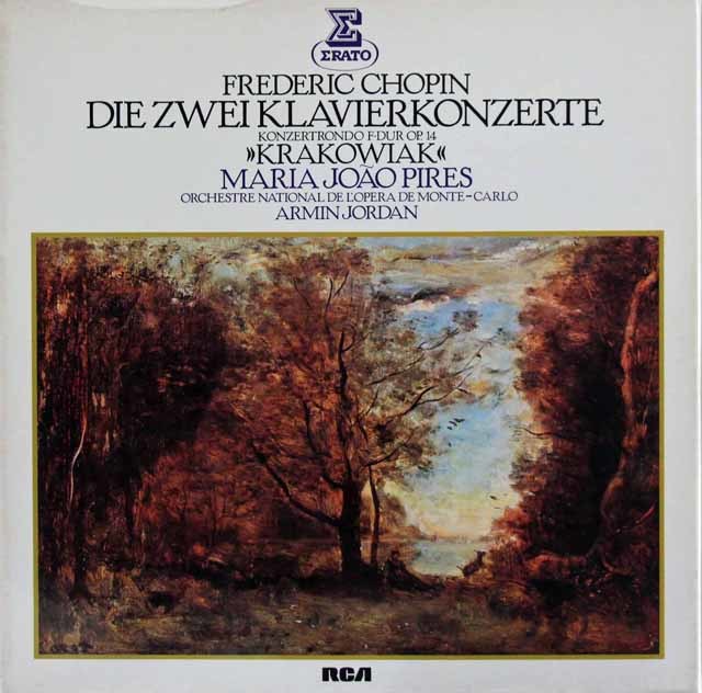 【未開封】　ピレシュ&A.ジョルダンのショパン/ピアノ協奏曲第1&2番　独ERATO　3046　LP レコード